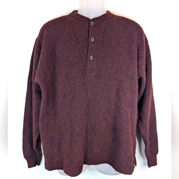 VTG Field Gear Preppy Academia Cozycore Grandpacore Countryside Sweater L - Picture 1 of 8